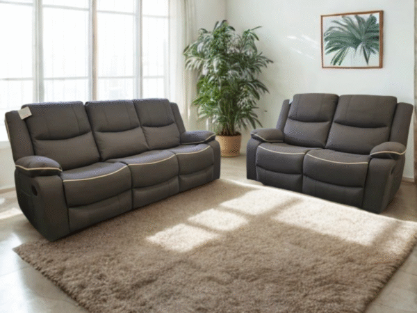 3+2 Chloe Fabric Recliner Sofa Set